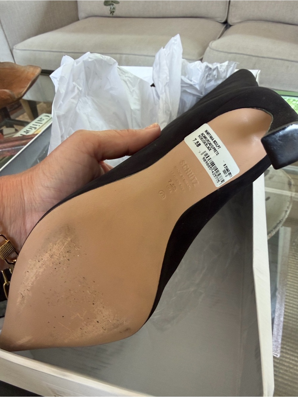 NWT shutz Mariana sculpt boot 7.5 - Picture 4 of 6